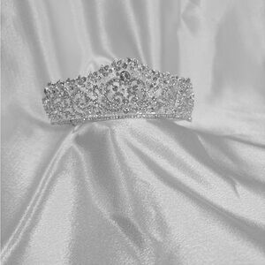 Elegant Silver Tiara